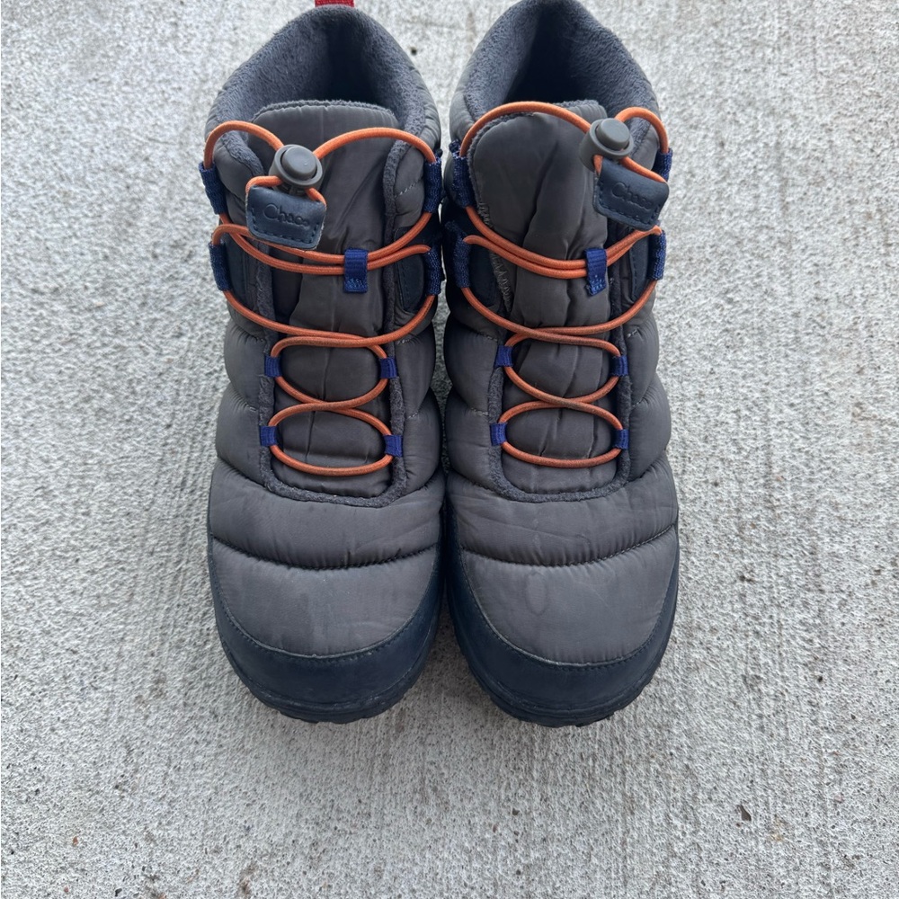 Chaco Gray and Orange Men’s Boots Size 10